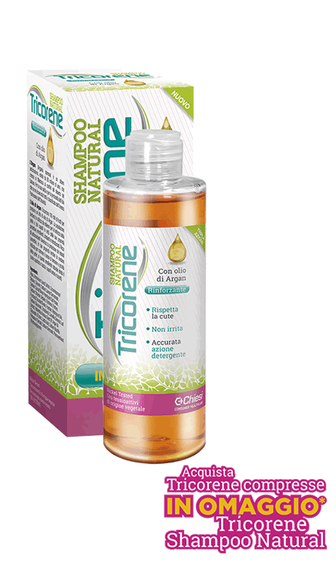 Tricorene Shampoo Natural olio argan
