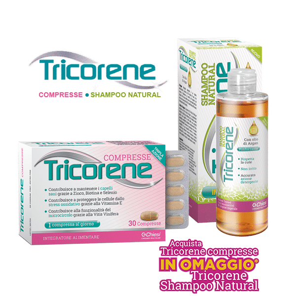 Tricorene compresse - shampoo Olio Natural Tricorene compresse - shampoo Olio Natural